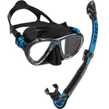 Cressi Big Eyes Evolution Mask & Alpha UD Snorkel Set