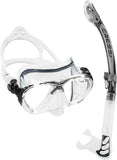 Cressi Big Eyes Evolution Mask & Alpha UD Snorkel Set