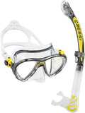 Cressi Big Eyes Evolution Mask & Alpha UD Snorkel Set