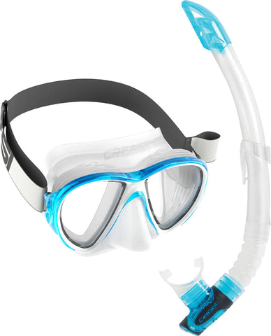 Cressi Fiji Mask & Gamma Snorkel Set