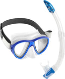 Cressi Fiji Mask & Gamma Snorkel Set