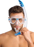 Cressi Marea Mask & Gamma Snorkel Combo