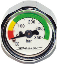 Beaver First Stage Button Pressure Gauge - Dive Manchester