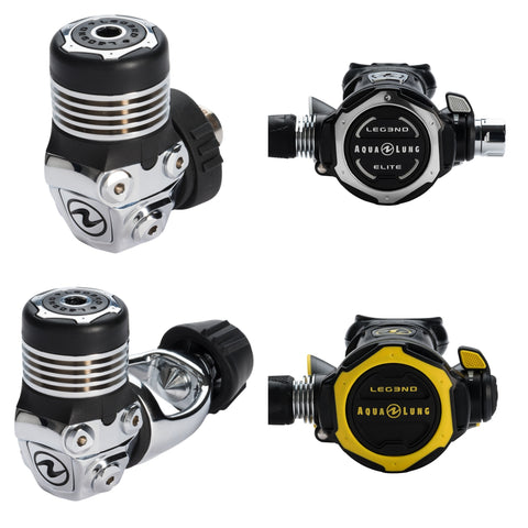 Aqualung Leg3nd Elite Regulator Stage 3 Set - New!! - Dive Manchester