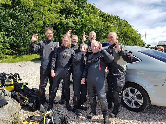 Drysuits Specialty Course Completed with Divers from the Netherland!