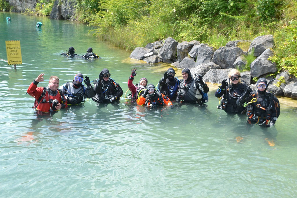 DM Club Diving at Capernwray, 16th of July 2017