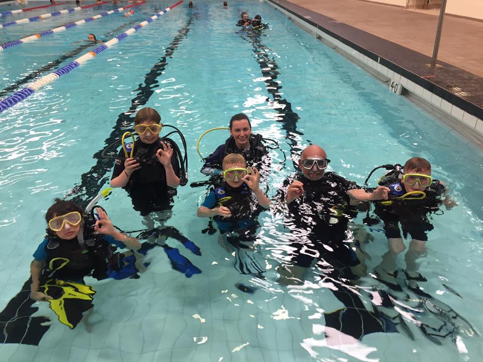 Discover Scuba Diving for Jr Divers with Dive Manchester