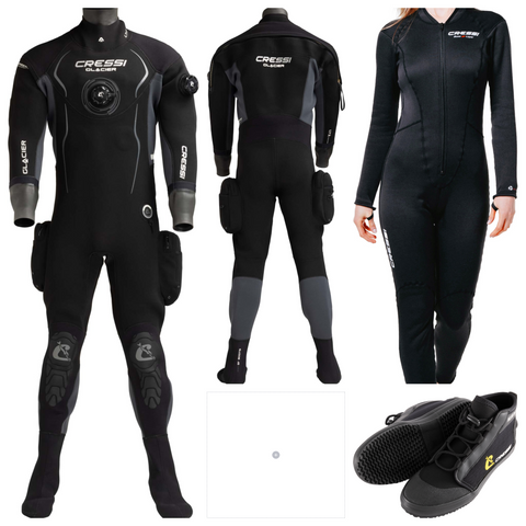 Cressi Glacier Ladies Drysuits Package