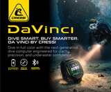 Cressi Da Vinci Colour Computer with Free Drybag - Dive Manchester