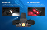 Orca TD01 Dual Colour Head Lamp