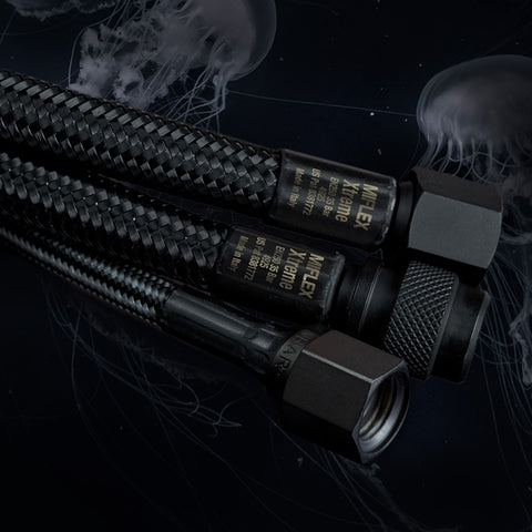Miflex Deep Black Diving Regulator Hose