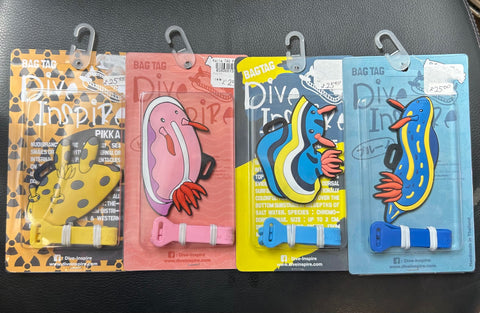 Nudibranch Silicone Luggage Tag