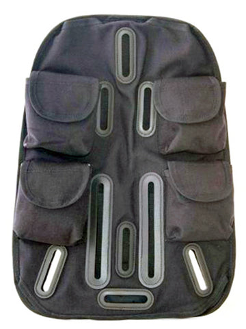 OMS Back Pad with integrated Trim Weight Pockets