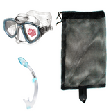 SEAC Antifog Clear At Mask & Dry Snorkel Package - Dive Manchester