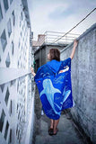 Oceanarium Cloak Towel Poncho