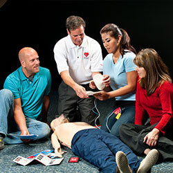 First Aid CPR AED Training in Manchester with Dive Manchester
