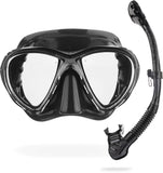 Cressi Big Eyes Evolution Mask & Alpha UD Snorkel Set