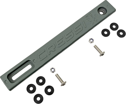 Cressi Aquawing Back Plate 2.5KG Lead - Dive Manchester