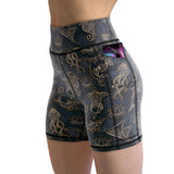 SpaceFish Army Eco-Friendly Shorts