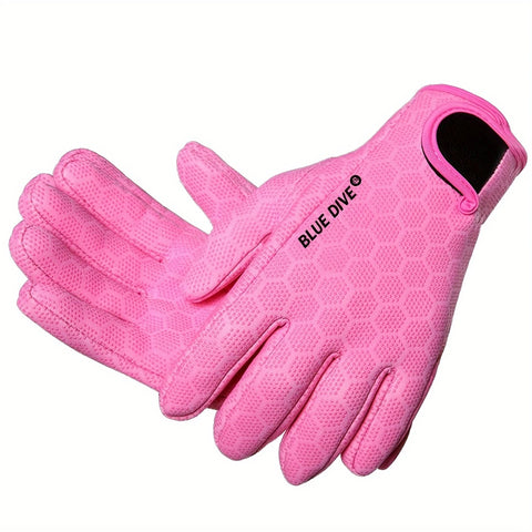 1.5mm Neoprene Gloves Pink