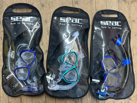 Seac Symbol Mask & Fast Tech Dry Snorkel Set