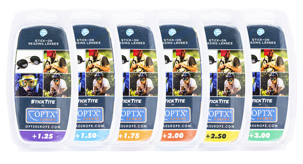 Optx StickTite Stick On Reading Lenses Dive Manchester