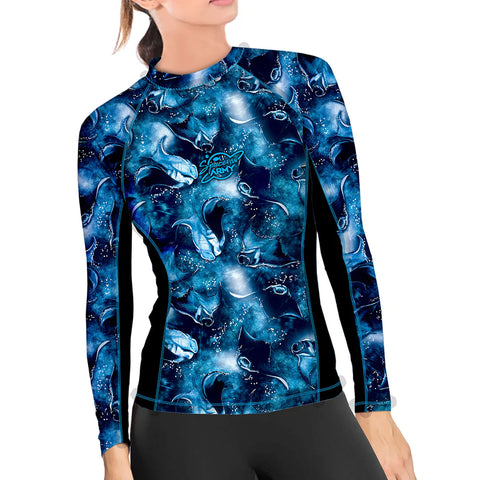 SpaceFish Army Rash Guard