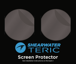 Shearwater Teric Screen Protector at Dive Manchester