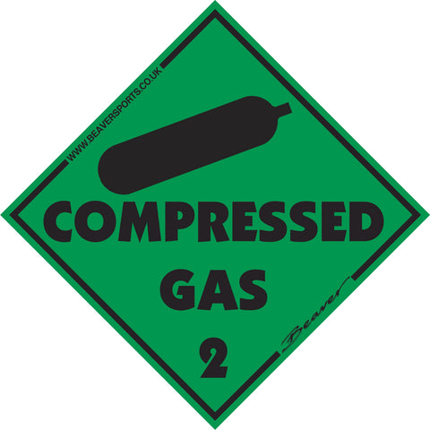 Magnetic Compressed Gas Symbols - Dive Manchester