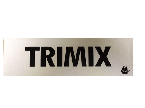 Trimix Cylinder Sticker