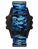 Teric Straps at Dive manchester Blue Camo