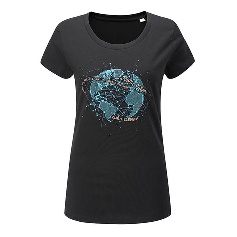 Fourthelement Global Ocean Ladies T Shirt