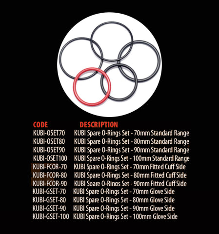 KUBI Replacement O-Ring Sets - Dive Manchester