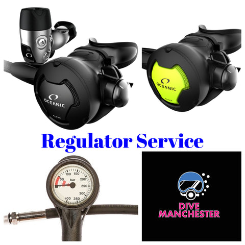 Oceanic Regulator Service - Dive Manchester