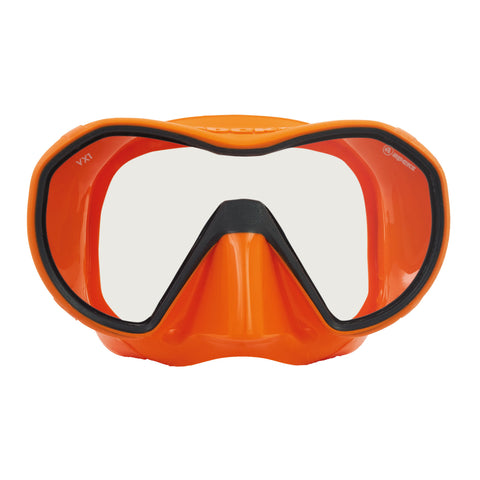 Apeks VX1 Pure Clear Mask Orange
