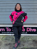 Ursuit Pink Drysuits with Dive Manchester