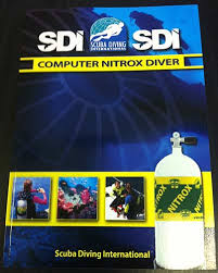 SDI Computer Nitrox Diver Manual & Course Booking