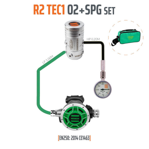 Tecline R2 Tec1 O2 Reg SPG Set